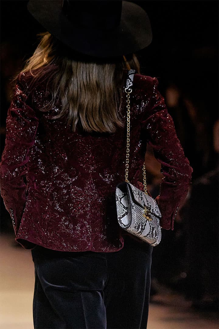 Celine By Hedi Slimane Runway Details