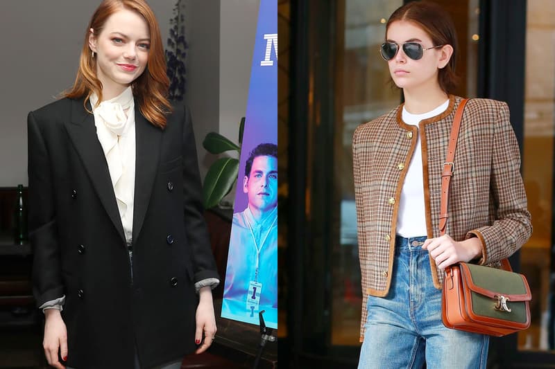 celine blazer lisa kaia style must have it item