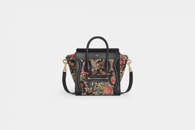 celine HEDI SLIMANE floral boho cabas luggage Triomphe