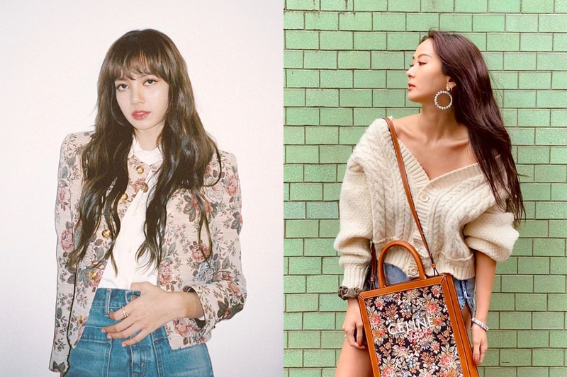 celine HEDI SLIMANE floral boho cabas luggage Triomphe