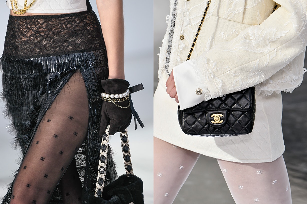 A model walks the runway during the Chanel Ready to Wear fashion show as part of the Paris Fashion Week Womenswear Fall/Winter 2020-2021 on March 03, 2020 in Paris, France.