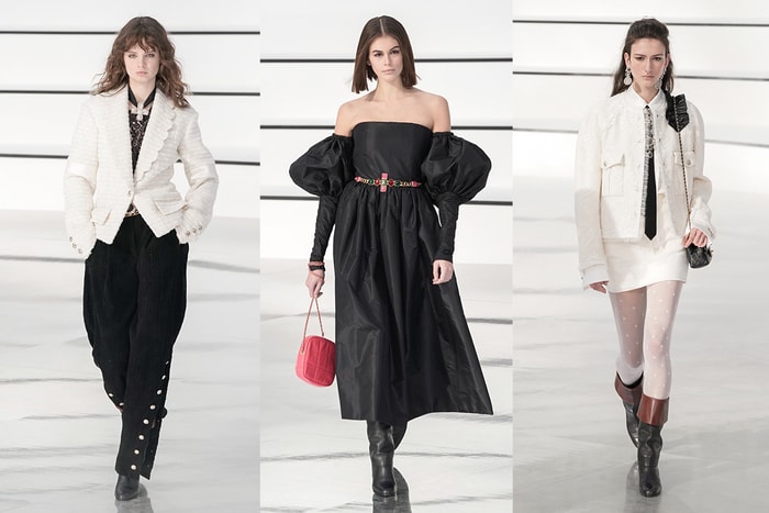#PFW:裊裊白煙繚繞了整個 Grand Palais,Chanel 以黑白輝映出最經典的優雅