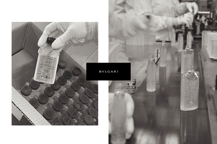 繼 LVMH 後，Bvlgari 也將香水廠轉為生產單日 6,000 瓶的抗菌洗手凝膠！