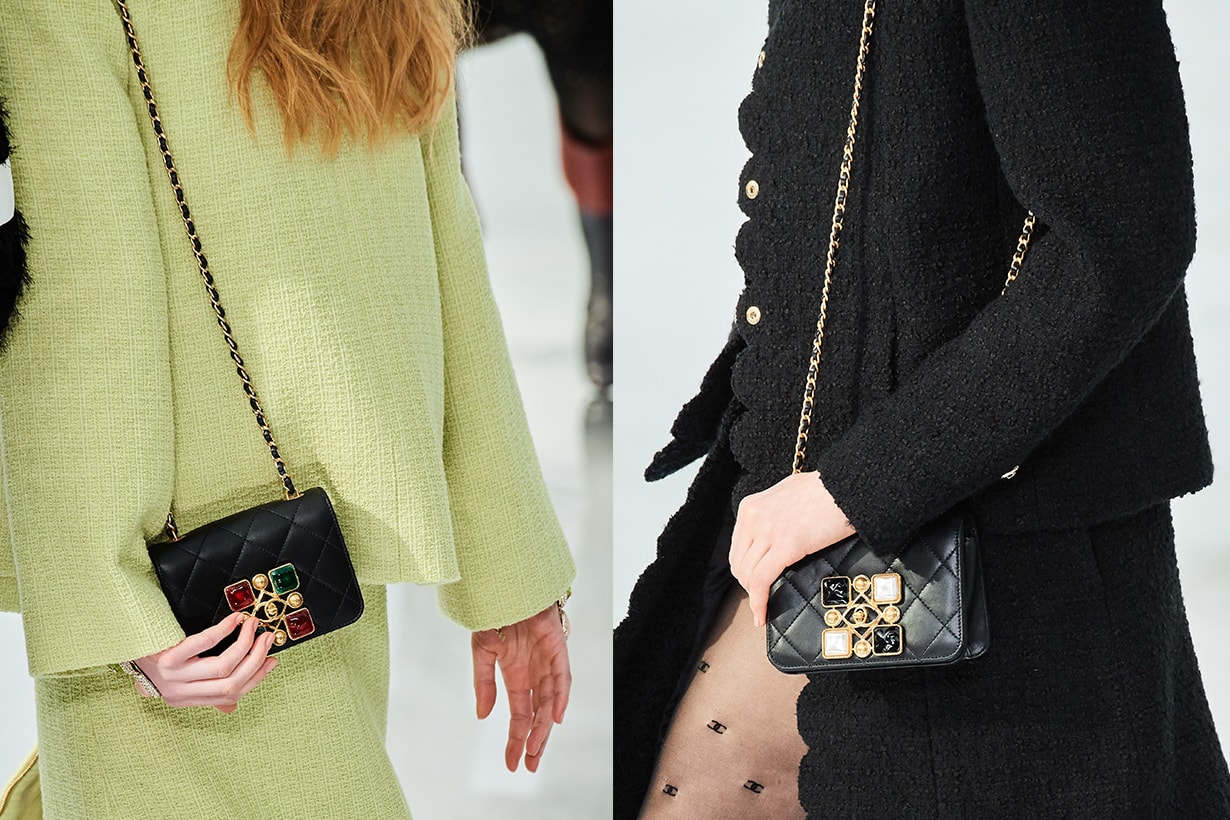 chanel on trend handbags fall winter 2020 Paris fashion week