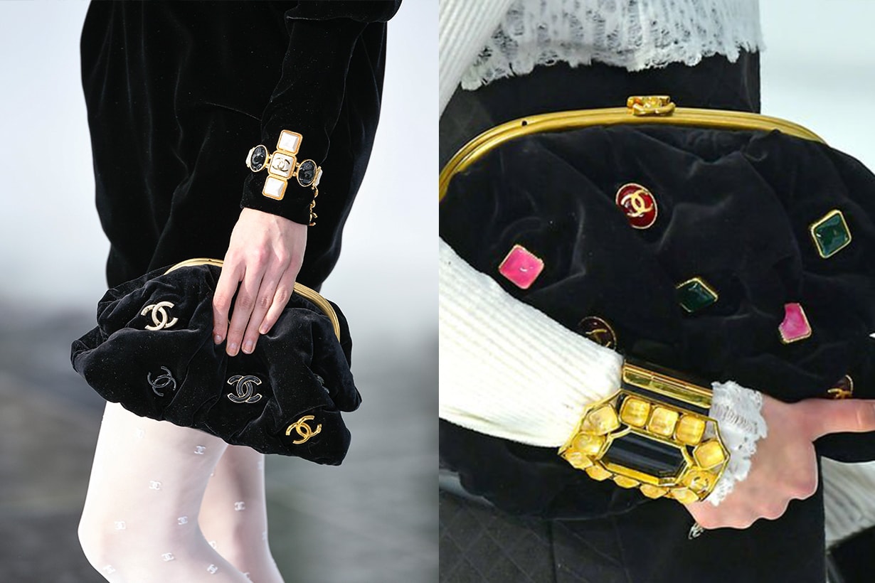 chanel on trend handbags fall winter 2020 Paris fashion week