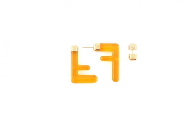 fendi motif logo earring 2020 ss accessories