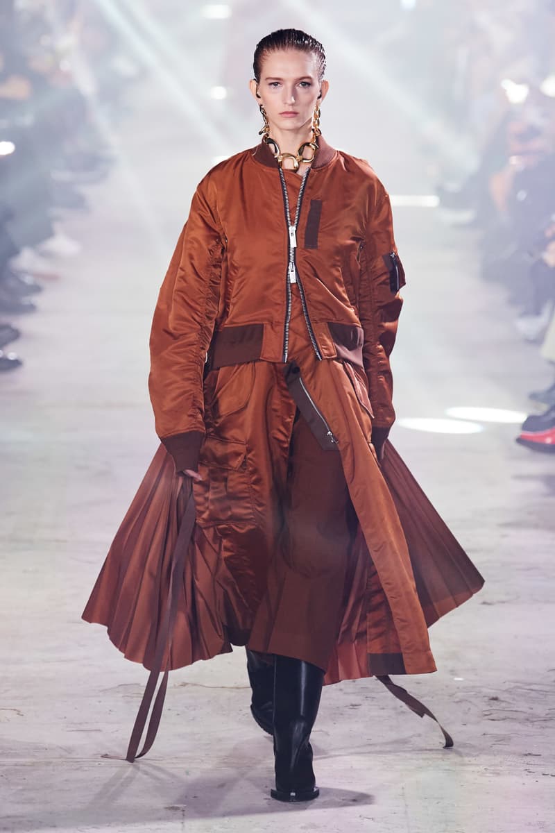 sacai 2020 pfw nasa chitose abe fall winter 