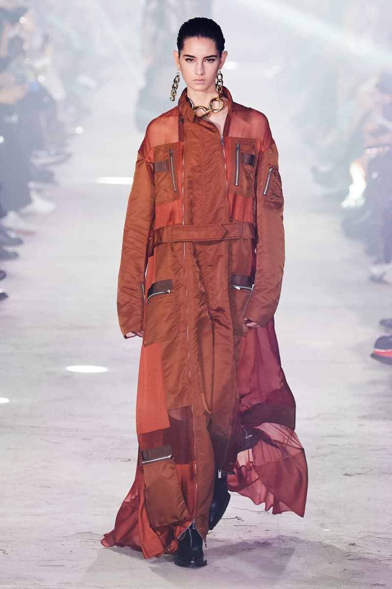 sacai 2020 pfw nasa chitose abe fall winter 