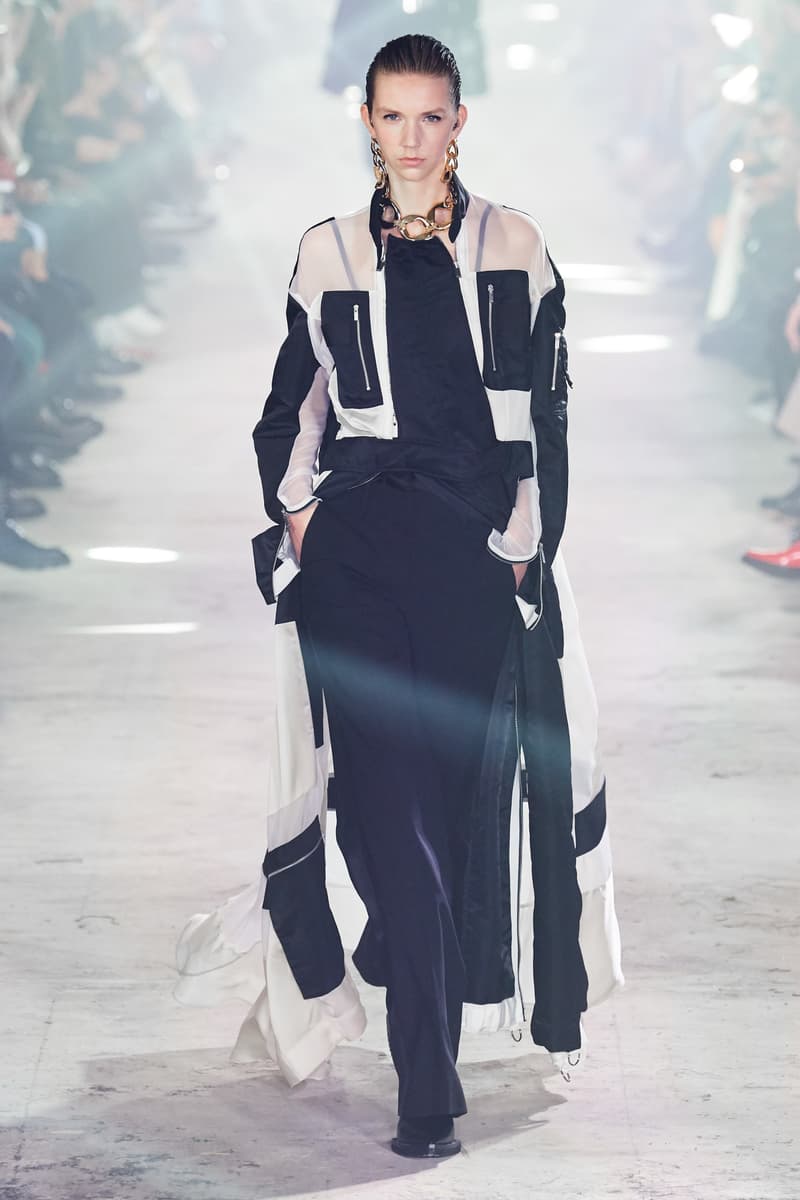 sacai 2020 pfw nasa chitose abe fall winter
