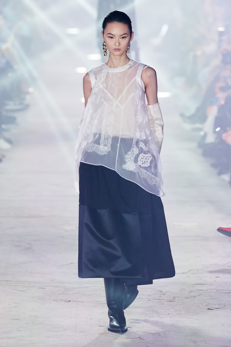 sacai 2020 pfw nasa chitose abe fall winter