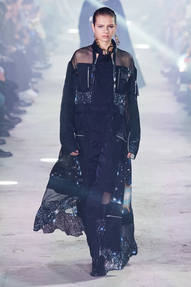 sacai 2020 pfw nasa chitose abe fall winter
