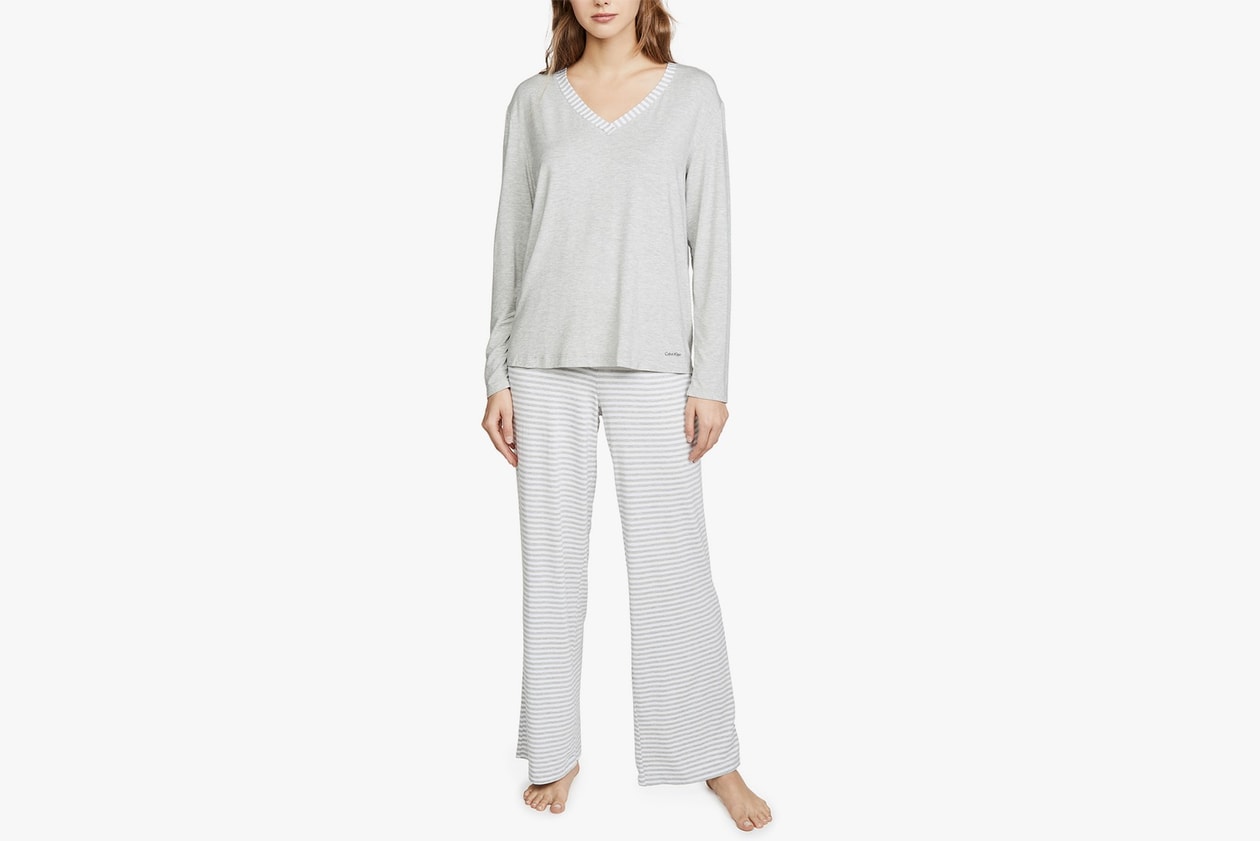 best pajama nightwear loungewear kim kardashian skims rihanna savage x fenty Calvin Klein Underwear Everlane 