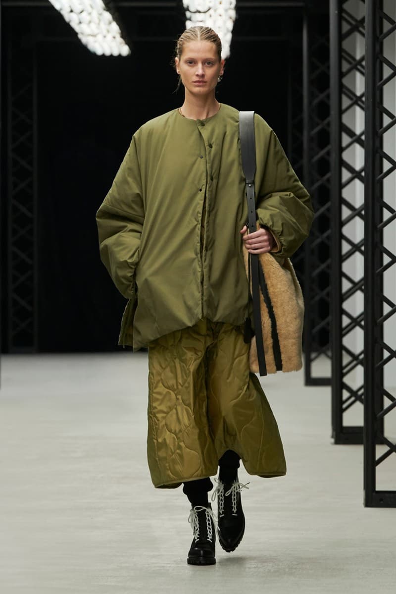 hyke fall winter 2020 collection runway