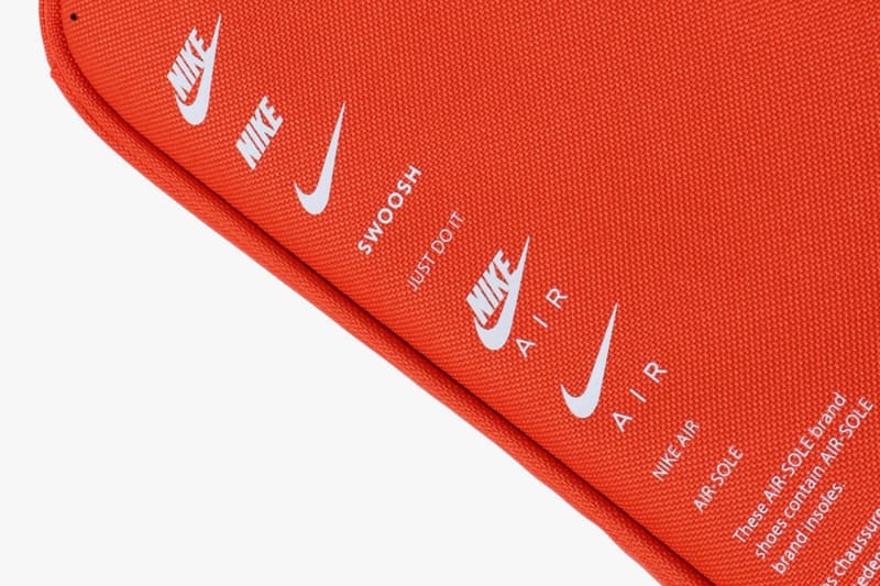 nike shoebox bag orange white release