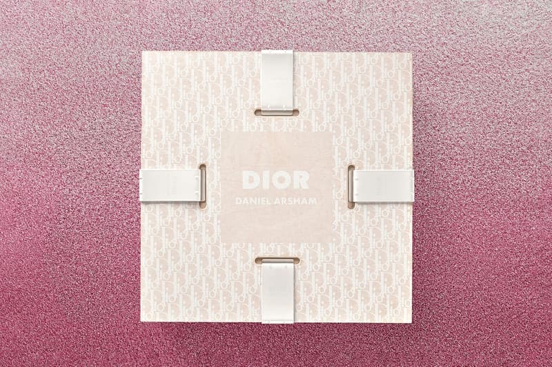 Daniel arsham dior collaboration future relics release