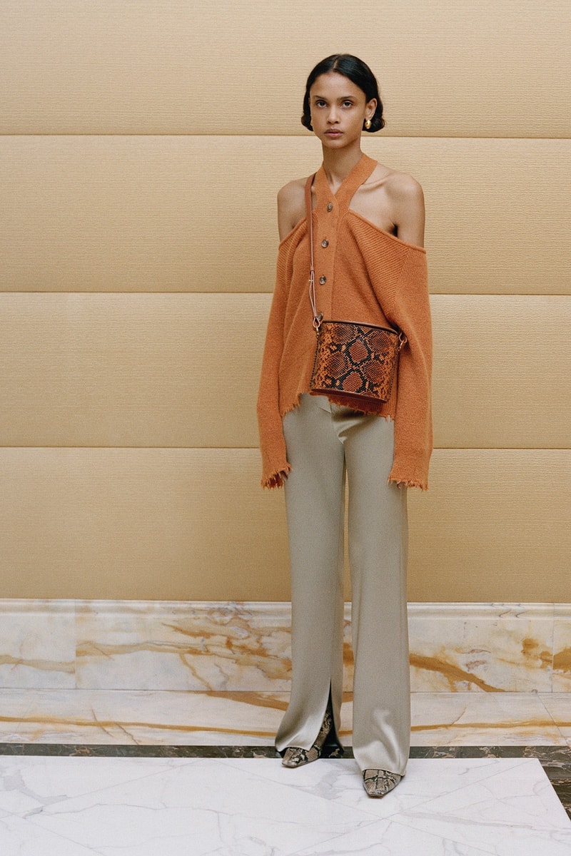nanushka fall winter bourgeois grunge collection lookbook release