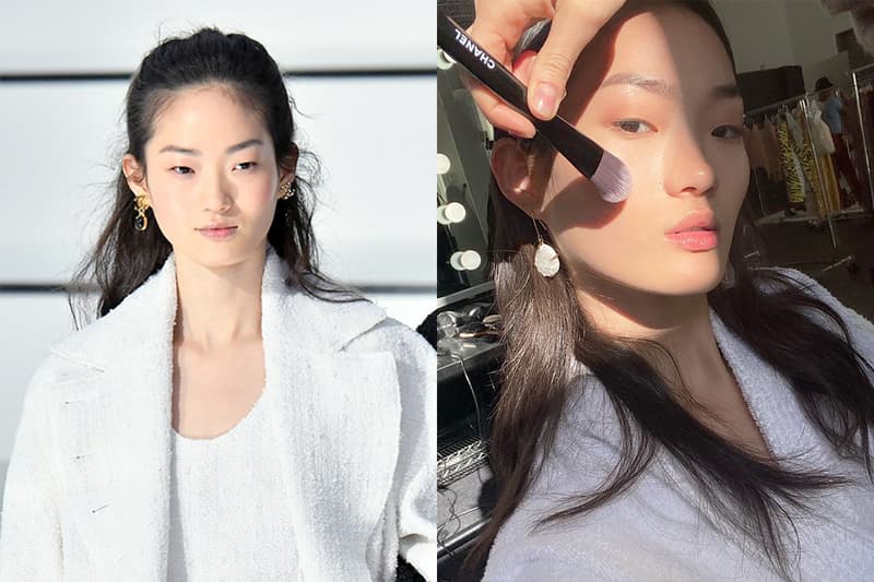 HyunJi Shin Gigi Hadid Mona Tougaard Paris Fashion Week 2020 Chanel Show FW 2020 Song Hye Kyo Korean model Next Top Model
