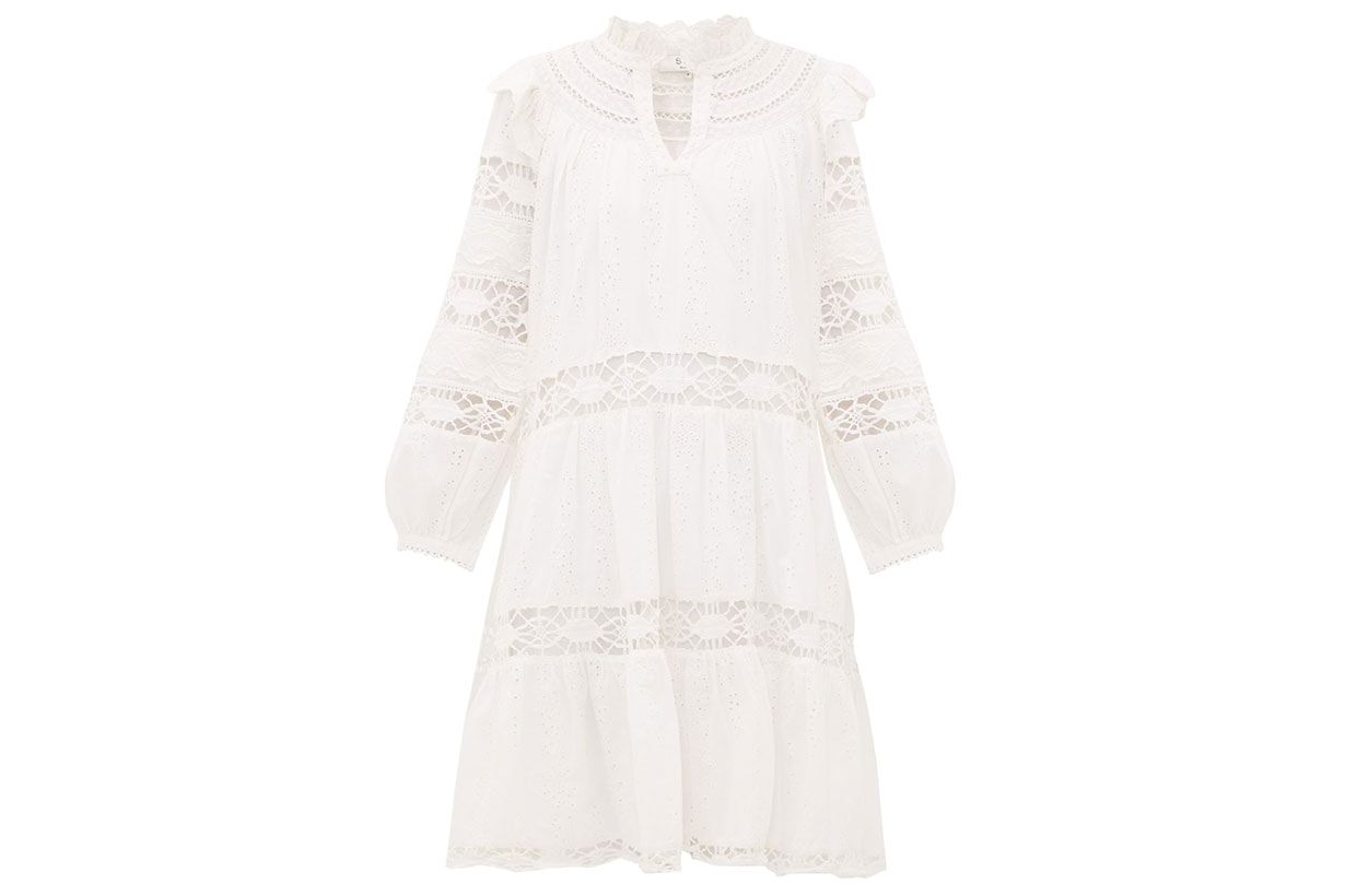 Lea Broderie-anglaise Cotton Dress
