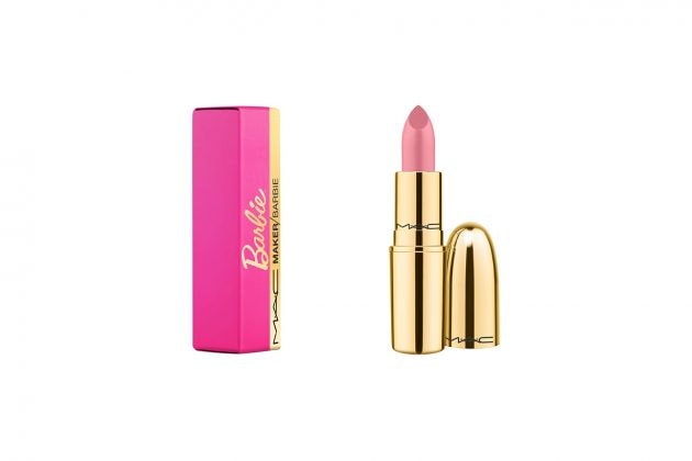 m.a.c cosmetic barbie pink lipsticks collabration 2020
