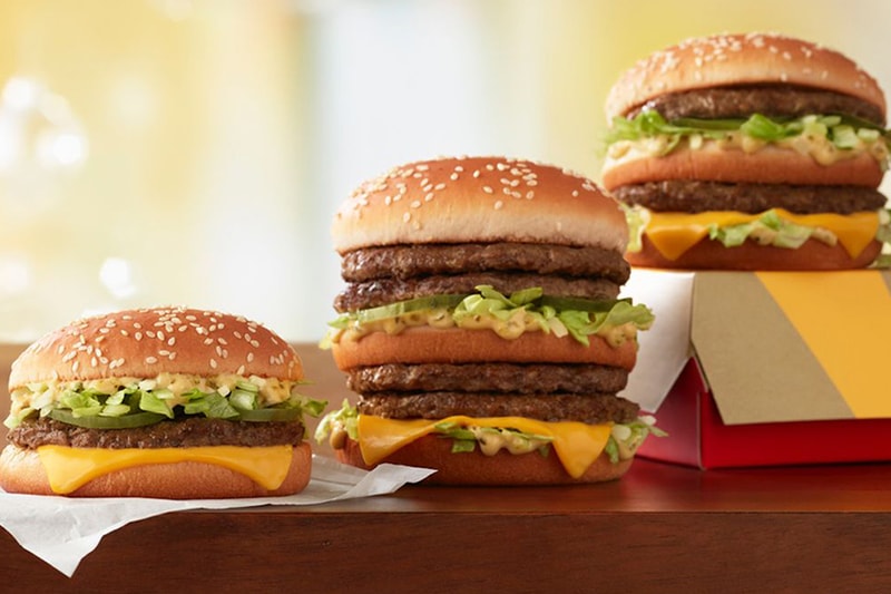 mcdonalds new double big mac little mac