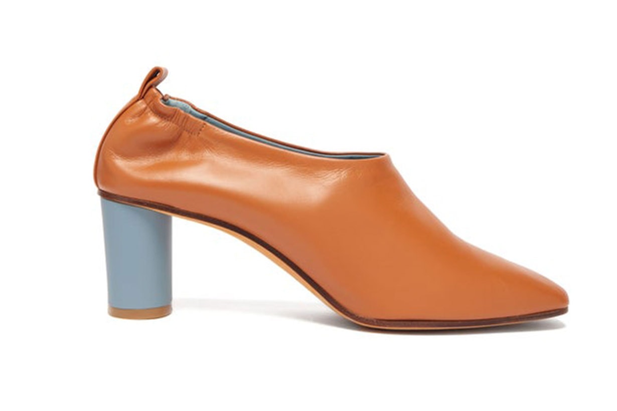 Micol leather pumps