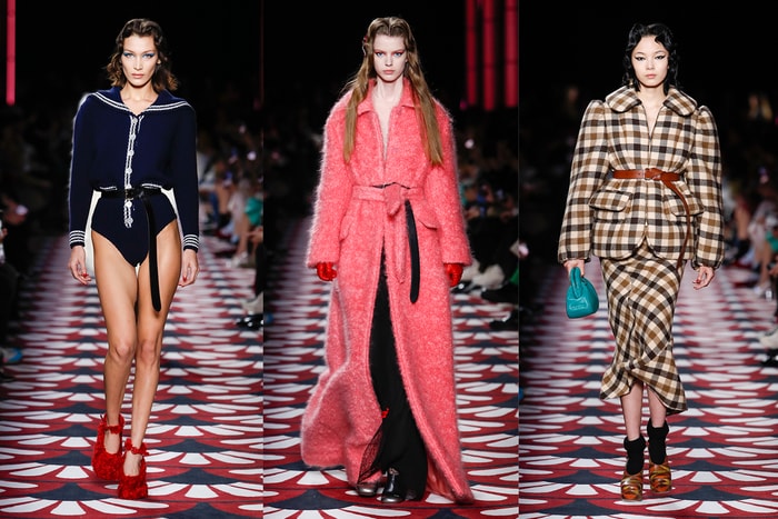#PFW:打開 Miu Miu 異想天開的衣櫥,每個女生都能盡情做一場奢華的復古夢!