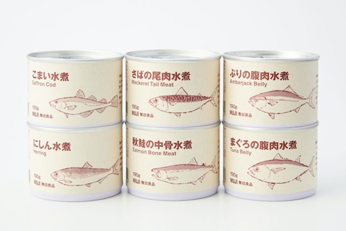 懶人最愛的和式風味:Muji 推出一共 6 款口味的魚罐頭!