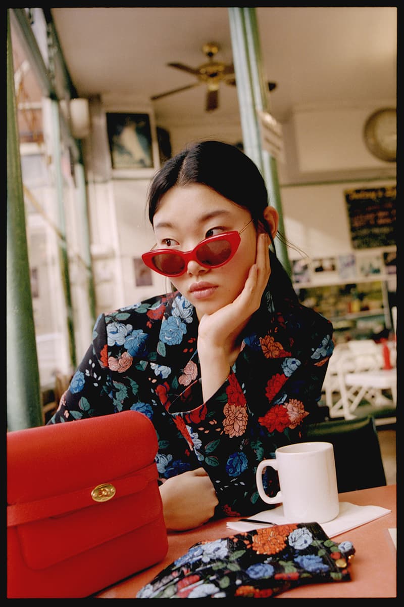 Korean Model MULAN BAE in MULBERRY