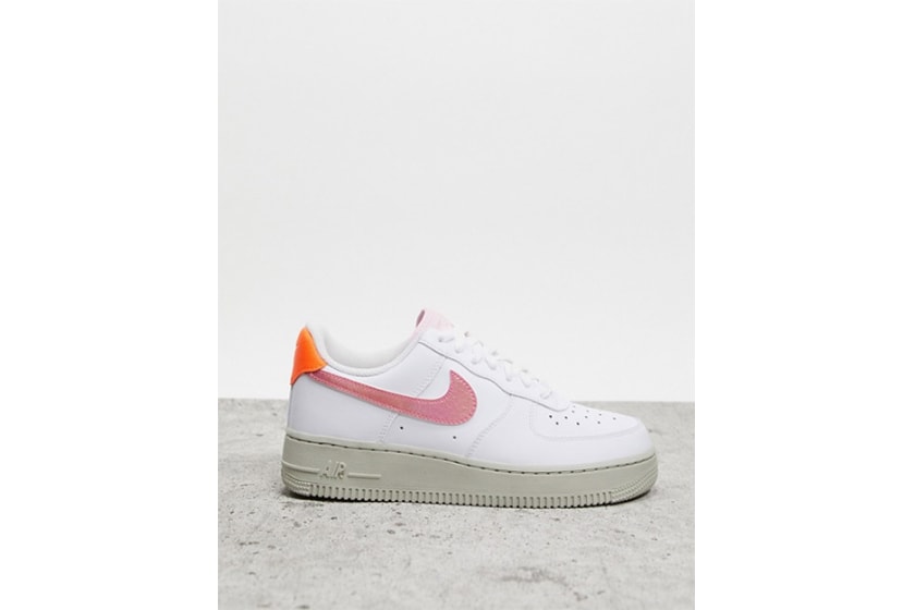 nike air force 1 iridescent zipper swoosh