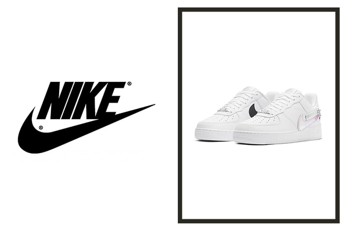 簡約中的簡約!Nike 推出可拆走 Logo 的 Air Force 1!