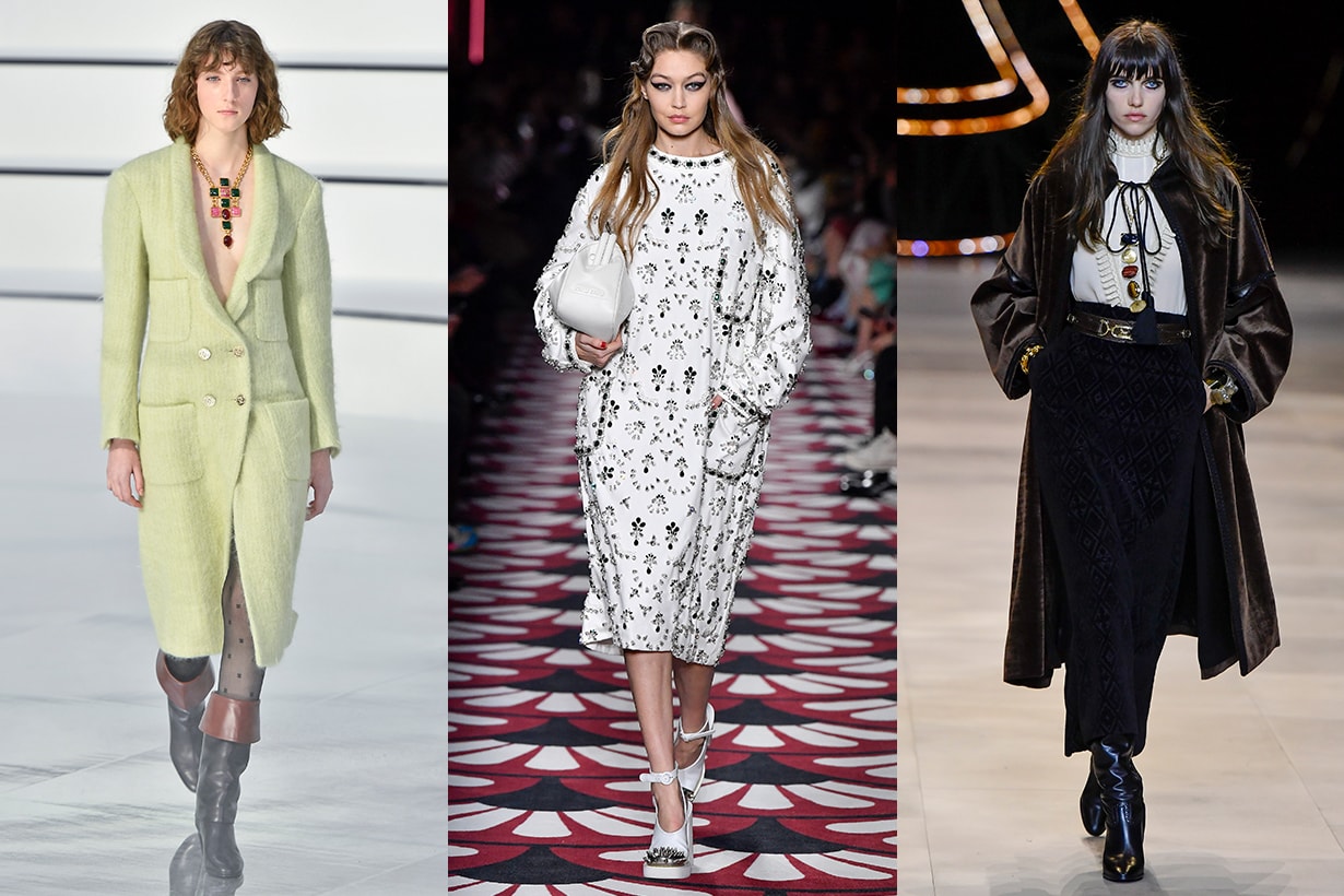 Chanel, Miu Miu, Celine