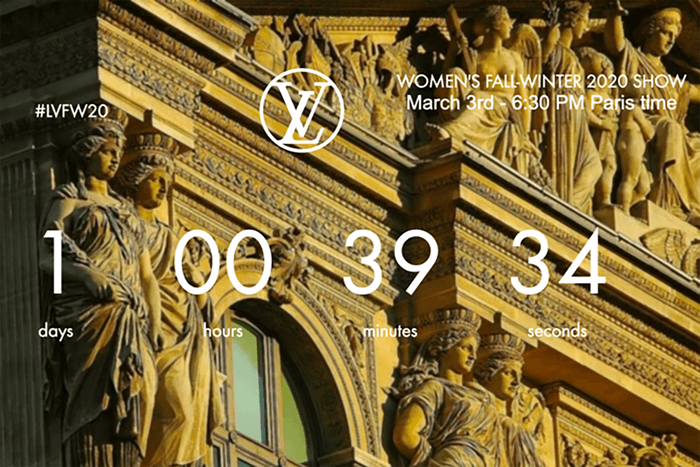 #PFW:近距離欣賞 Louis Vuitton 2020 秋冬系列!約定你們今晚同步直播