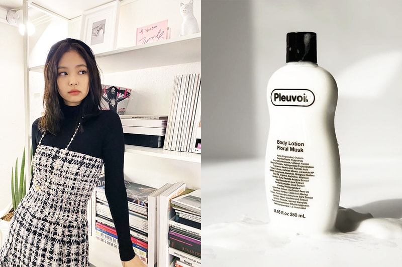 pleuvoir floral musk Body Lotion Body Cleanser BLACKPINK Jennie