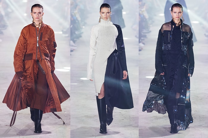 #PFW:徐徐漫步在太空之中,Sacai 將無垠星際解構再重生!
