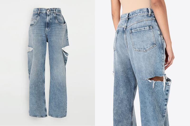 maison Margiela Thigh Slit Jean