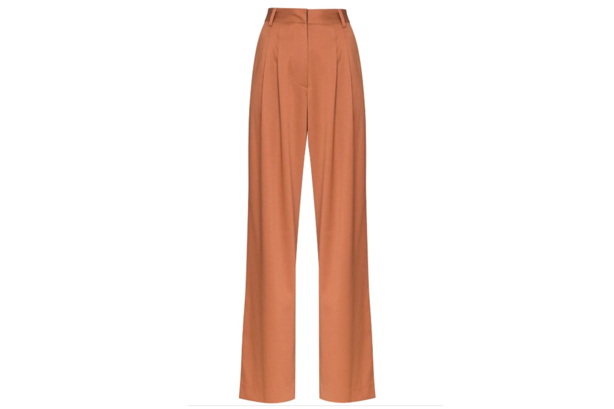 Wide-leg Tailored Trousers