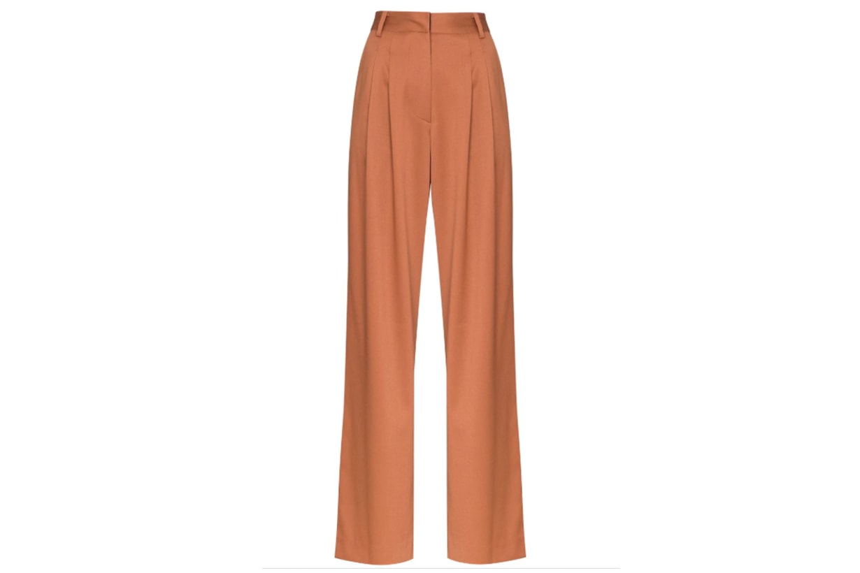 Wide-leg Tailored Trousers