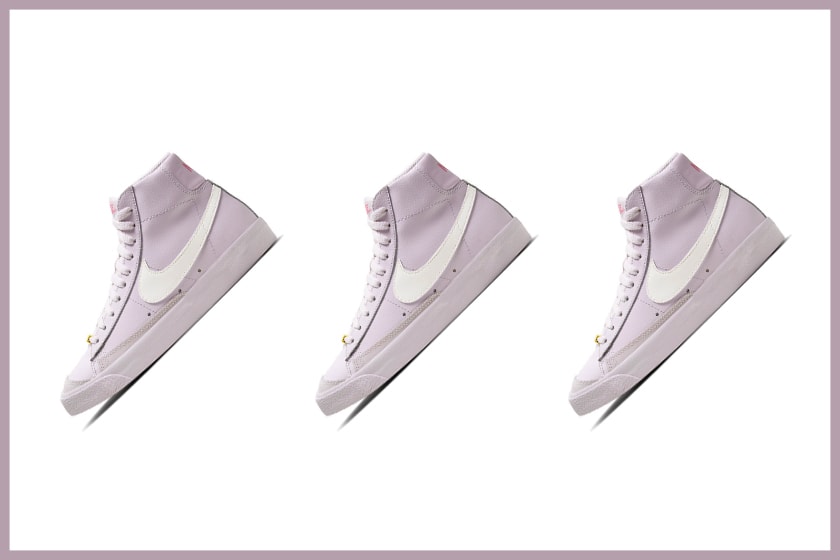 Nike Blazer Mid violet Purple Colorway for Spring