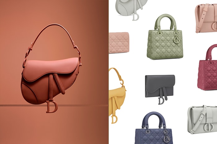 優雅的霧彩色調:Dior 將人氣手袋們換上了高質感霧面皮革!