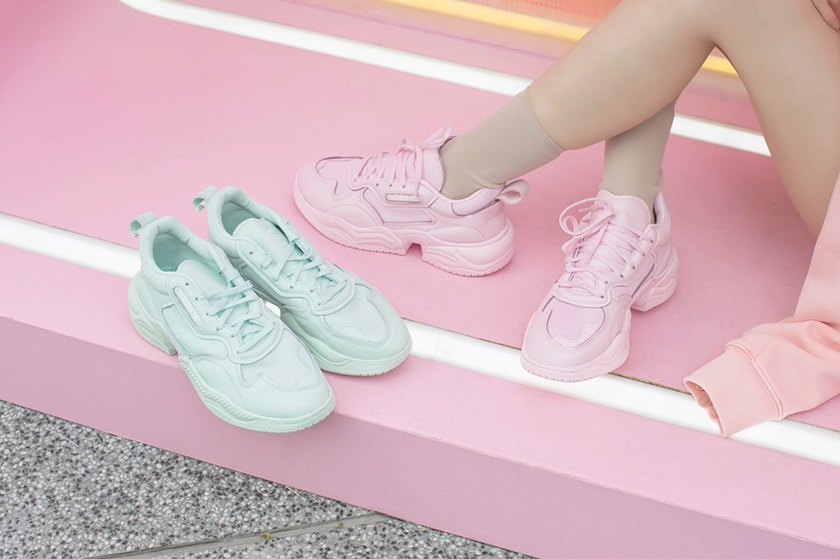 adidas Originals Supercourt RX Sweet pink green blue release