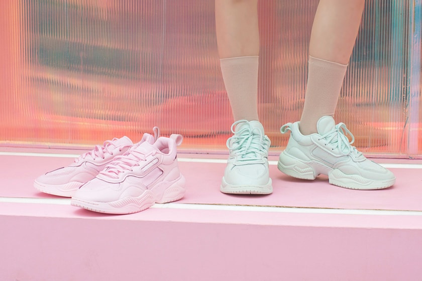 adidas Originals Supercourt RX Sweet pink green blue release