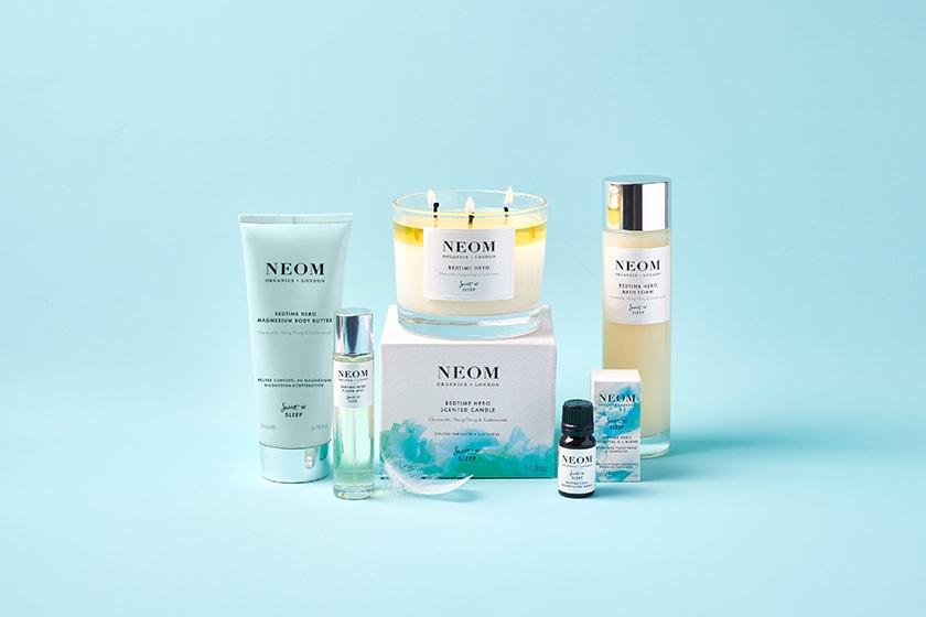 NEOM Scented Candle Essential oil Bed Time Spa Collection