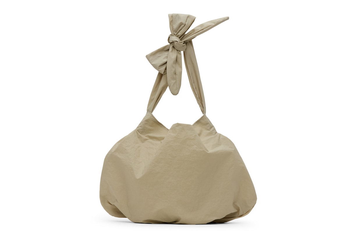 AMOMENTO Khaki Small Tote