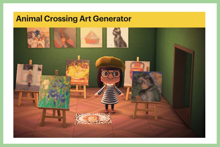 animal crossing art generator getty museum