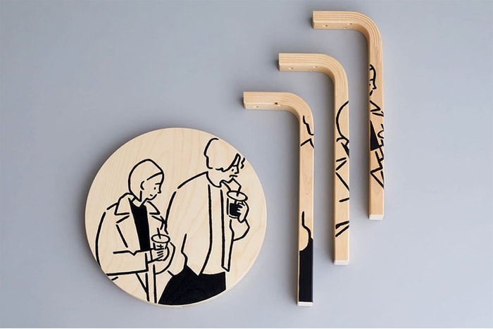 北歐傢具 x 日本插畫:artek 跟長場雄合作推出特別版圓椅子!