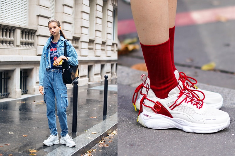 POPBEE editor's pick white sneakers Dad Shoes Sports Shoes Dad Sneakers 2020 spring summer Maison Margiela Balenciaga ALEXANDER MCQUEEN
