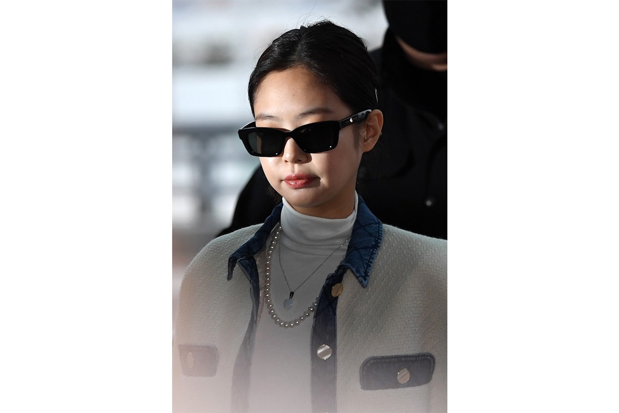 Jennie of BLACKPINK is seen upon departing at Incheon International Airport on February 21, 2020 in Incheon, South Korea. 