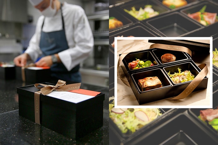 米芝蓮水準:由 BVLGARI 提供給醫護人員的便當,吃完絕對會讓人完氣滿滿!