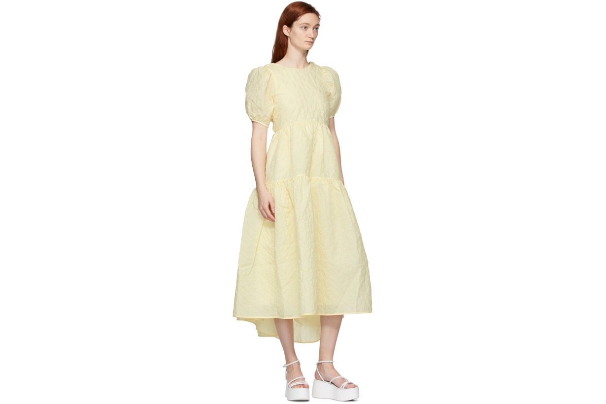 Cecilie Bahnsen Yellow Karoline Dress