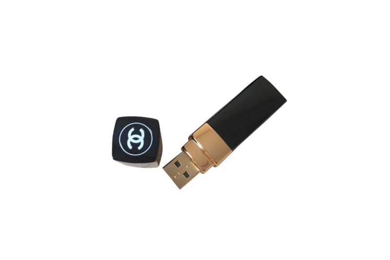chanel usb lipstick drive flash stick